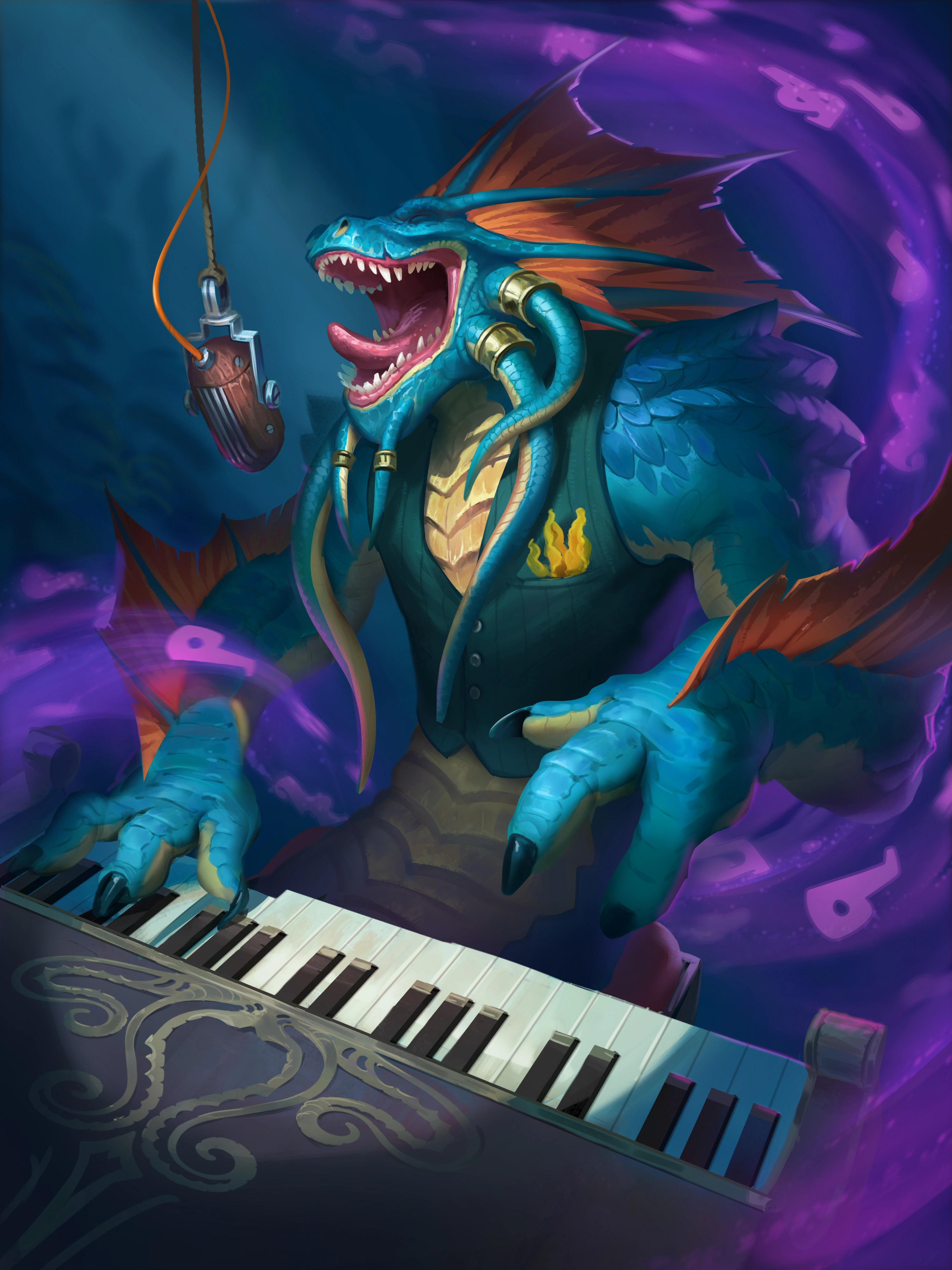 Deep Blue Crooner