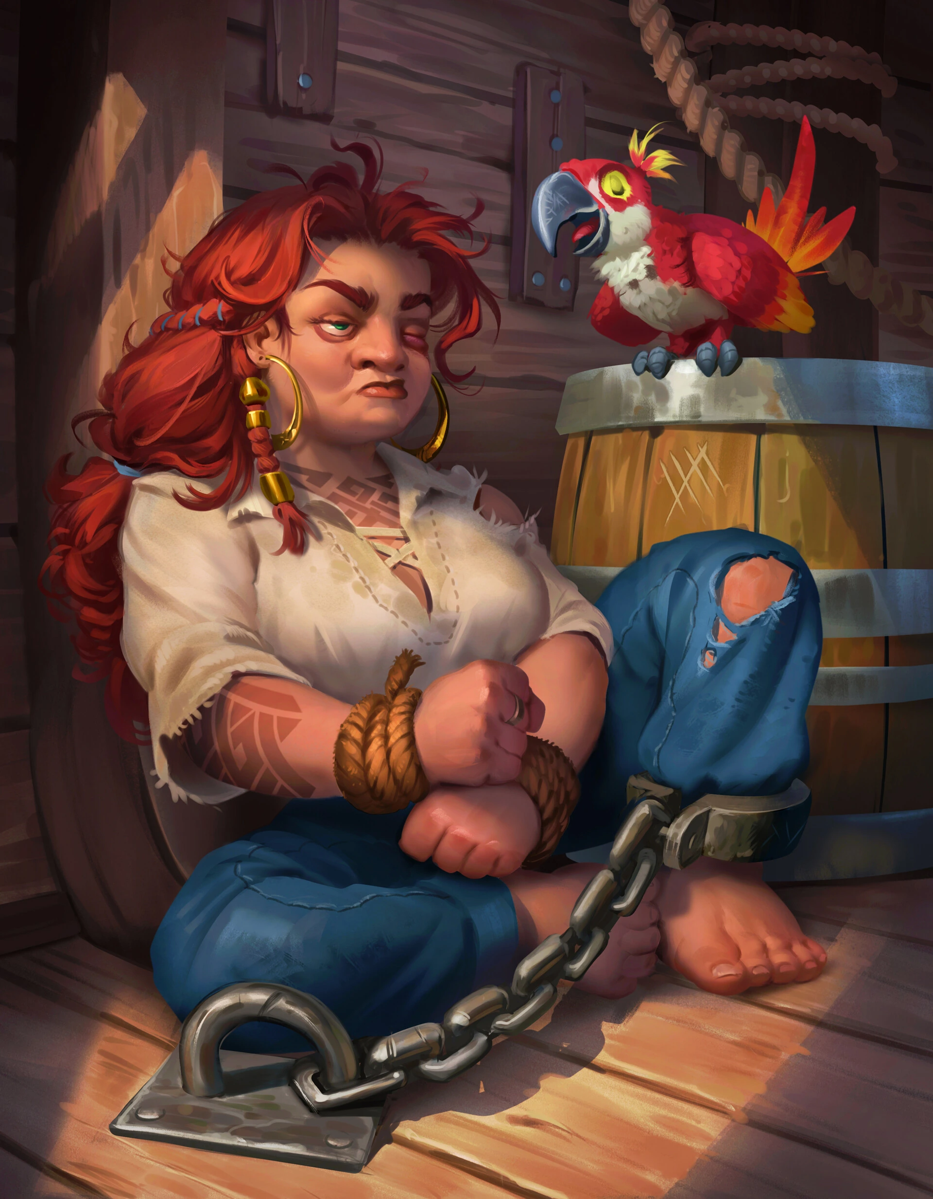 Locked-Up Mutineer